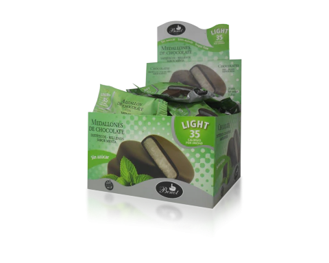 Benot Medallones Choco/Menta x1u.
