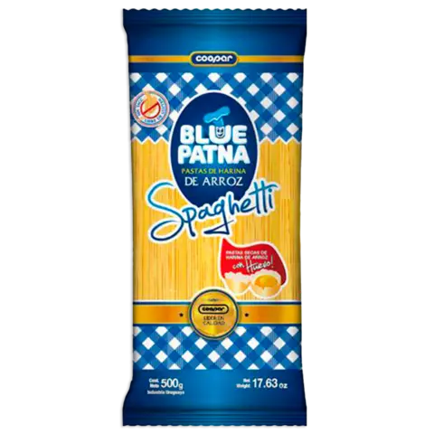 Blue Patna Fideos Spaghetti x500