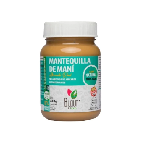 Byour Mantequilla De Maní Natural 400g