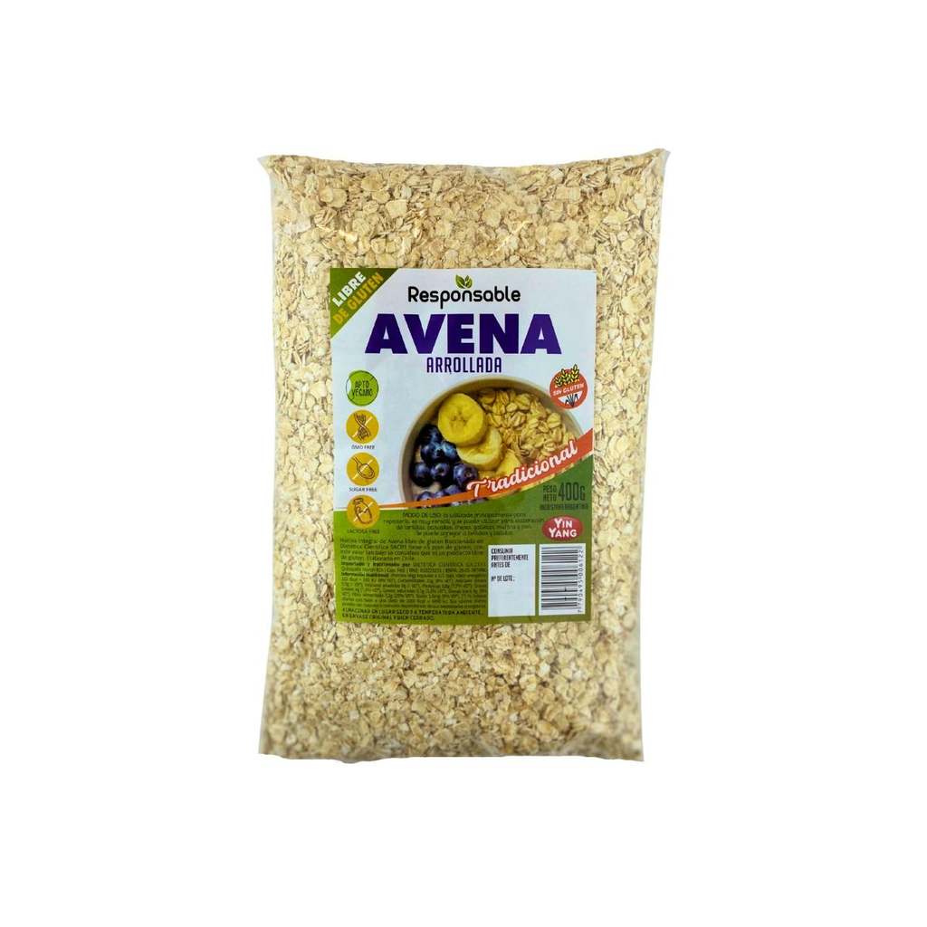 Ying Yang Avena Instantánea SIN GLUTEN 500g