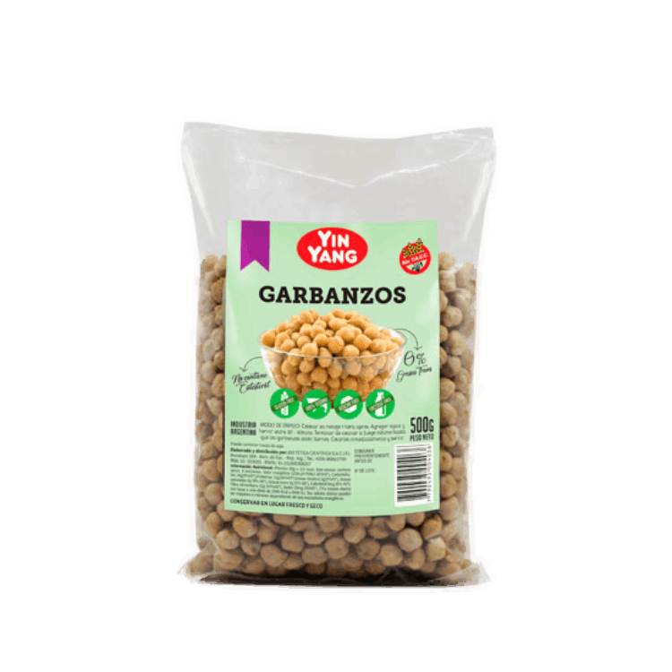 Ying Yang Garbanzos Organicos x500g