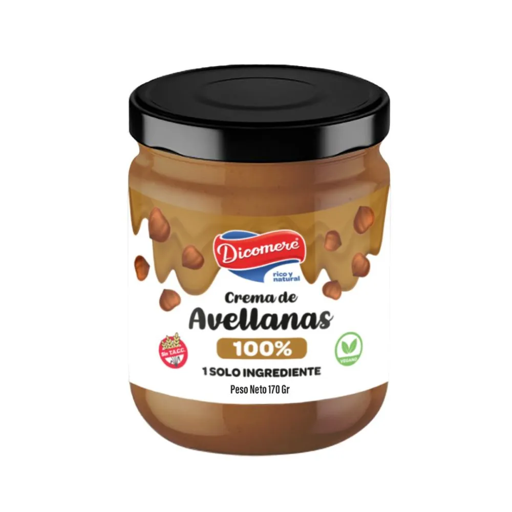 Dicomere Crema de Avellanas 170G