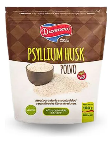Dicomere Psyllium Husk Polvo 100G