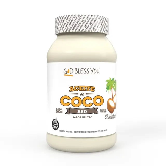 God Bless You Aceite De Coco Neutro X500Ml