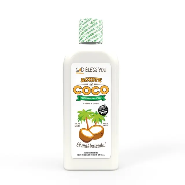 God Bless You Aceite De Coco Virgen X125Ml