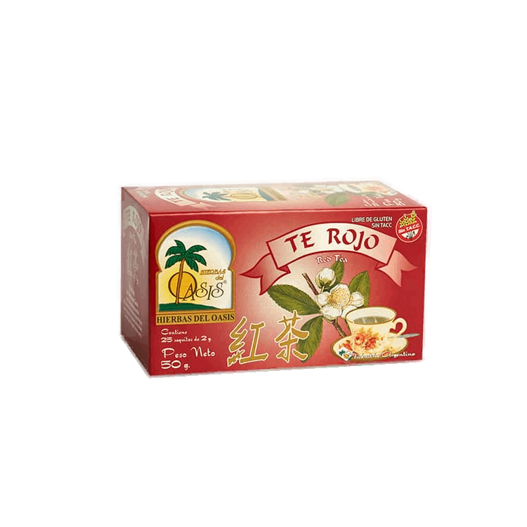 Hierbas del Oasis Te Rojo x25s