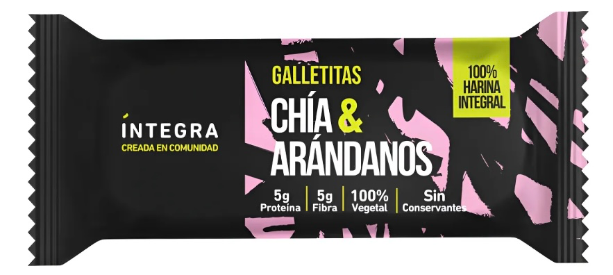 Integra Galletitas Chia Y Arandanos 200g