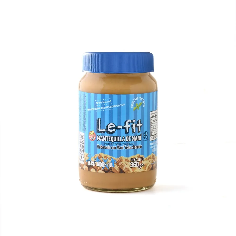 Lefit Manteca De Mani C/Stevia X400G