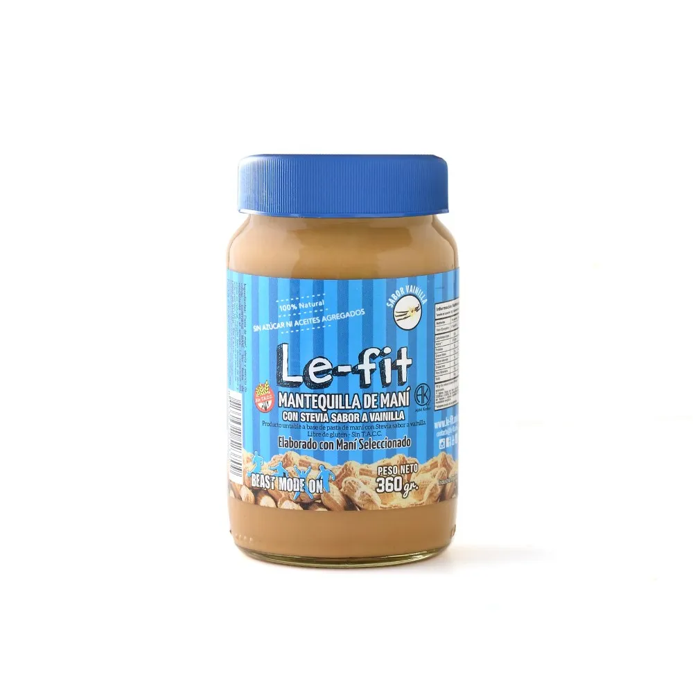 Lefit Manteca De Mani C/Vainilla X400G