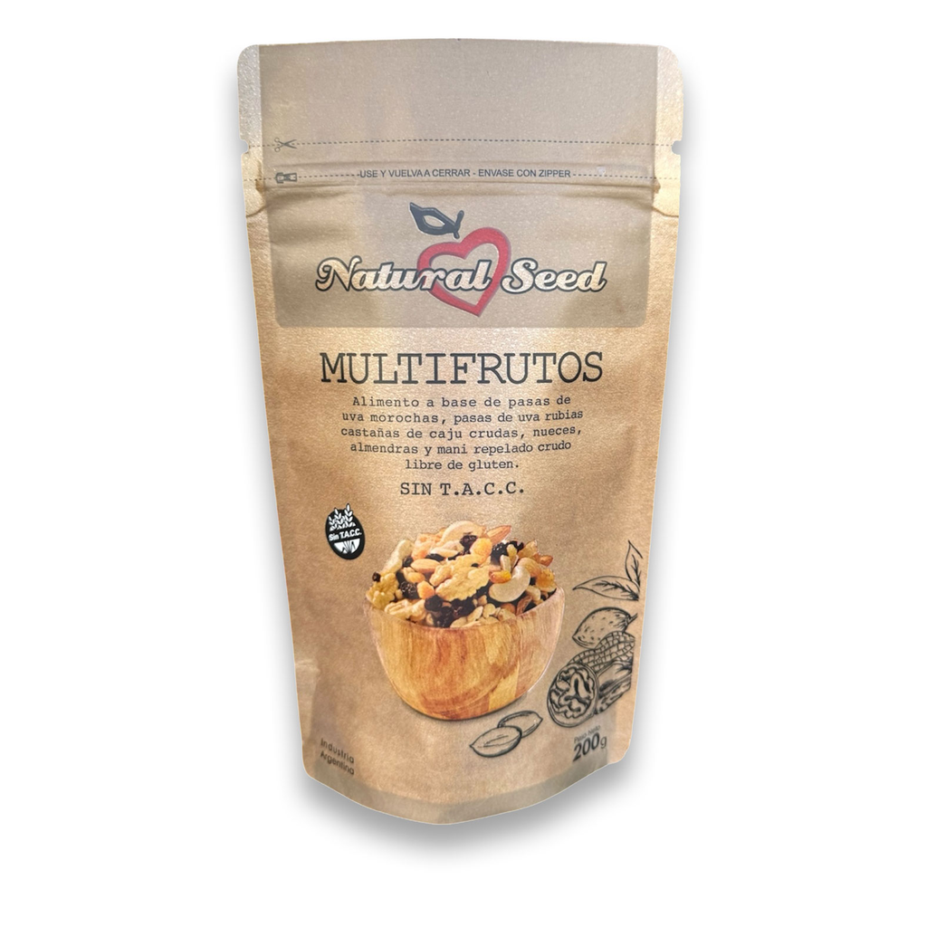 Natural Seed Multifruto X200G