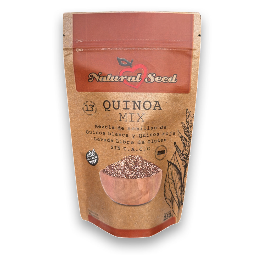 Natural Seed Quinoa Mix X250G