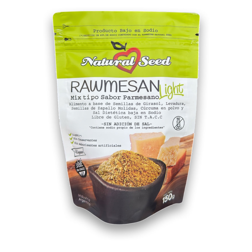 Natural Seed Rawmesan Light X150 Grs