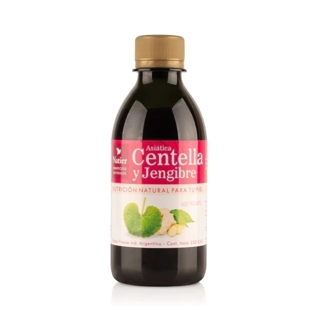 Natier Jugo Centella Y Jengibre 250cc