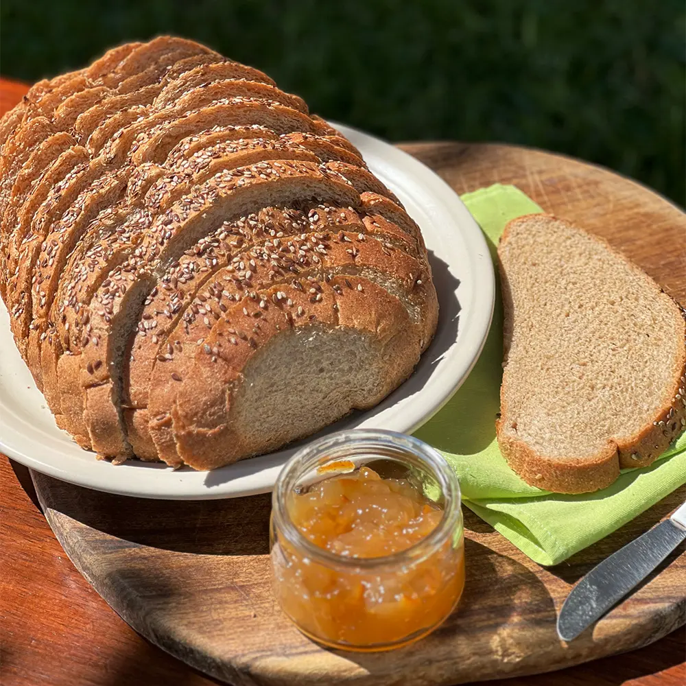 Gopal Pan Integral Orgánico Feteado Con Sal x550g