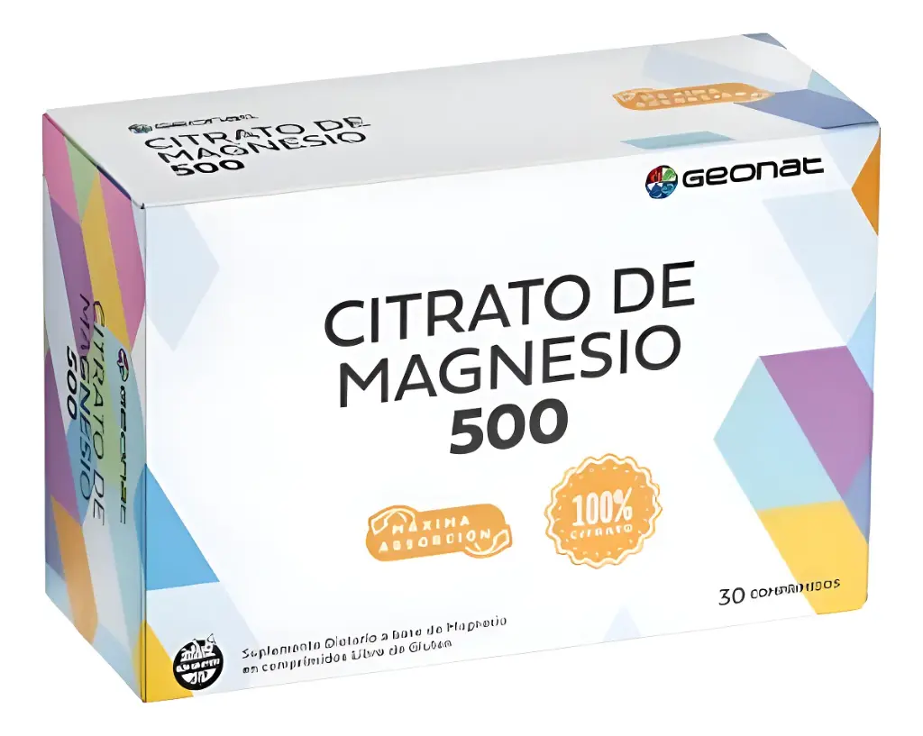 Geonat Citrato De Magnesio 500 x30cap