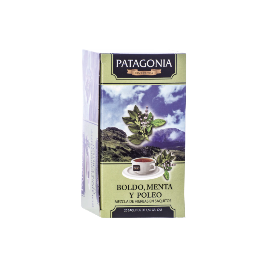 Te Patagonia Boldo Menta Poleo x20saq