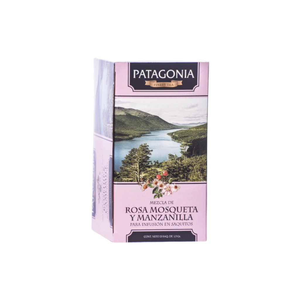 Te Patagonia Rosa Mosqueta y Manzanilla x20saq
