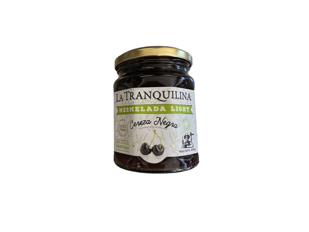 La Tranquilina Mermelada Cereza Negra Light X330G