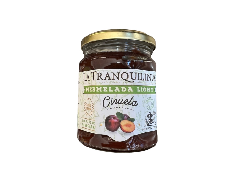 La Tranquilina Mermelada Ciruela Light X330G