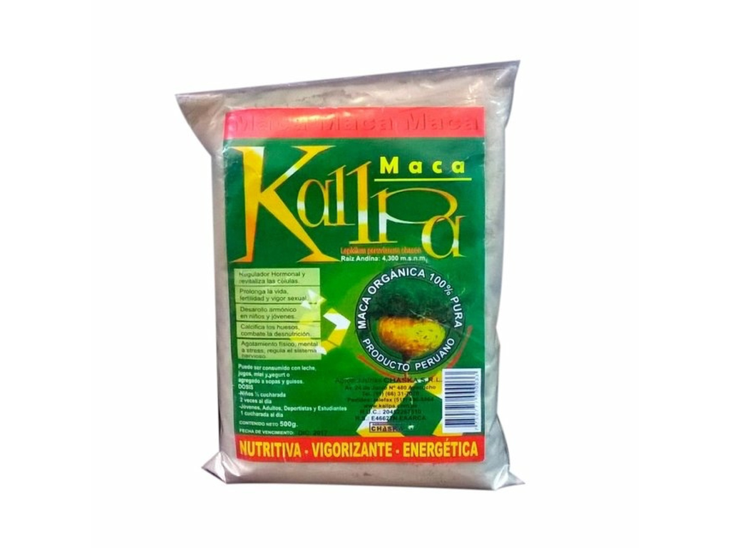 Maca Peruana en Polvo X500G.