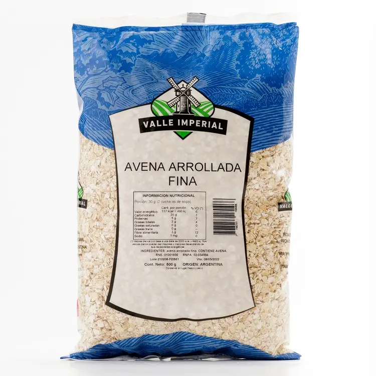 Valle Imperial Avena Arrollada Fina x500g