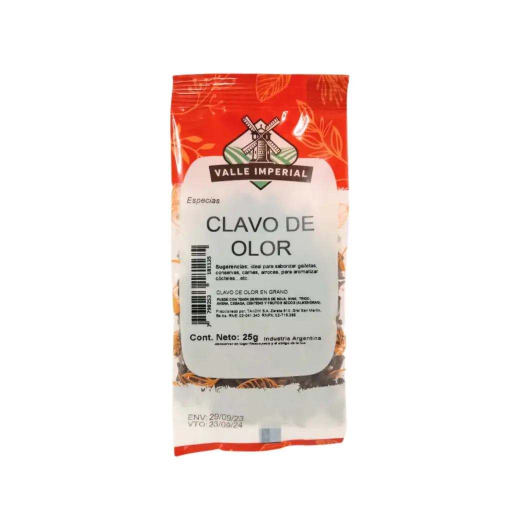 Valle Imperial Clavo De Olor x25g