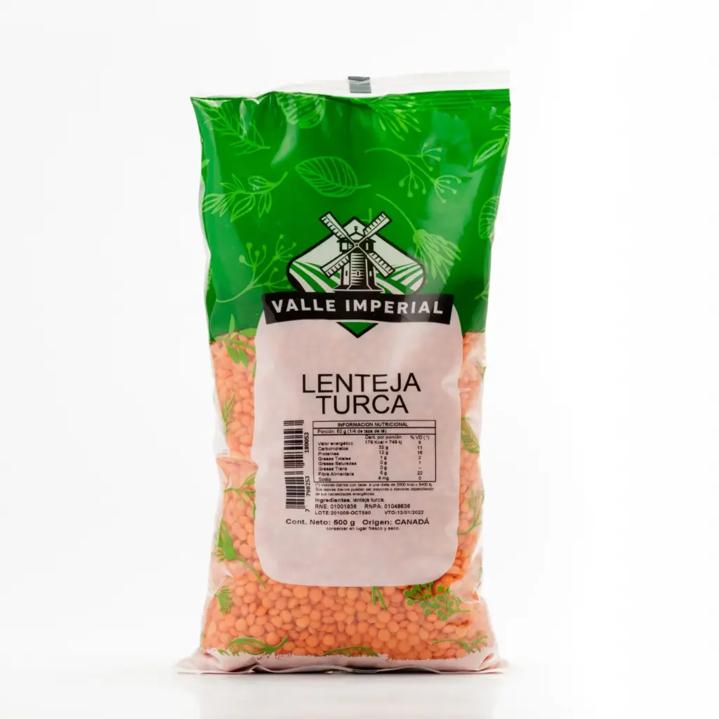 Valle Imperial Lenteja Turca x500g