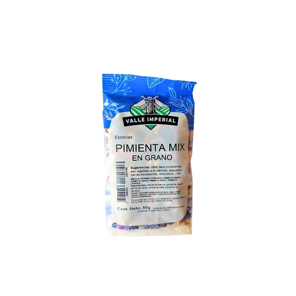 Valle Imperial Pimienta Mix En Grano 50g