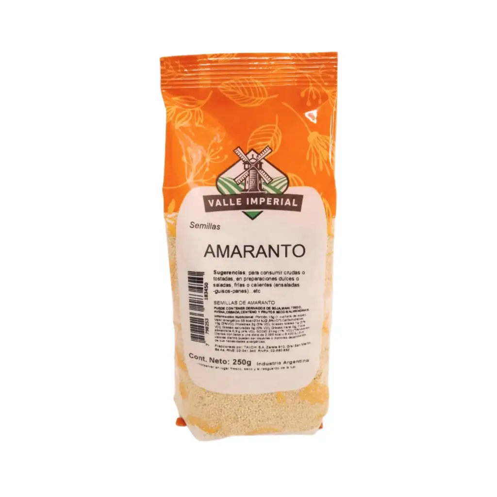 Valle Imperial Semillas De Amaranto 250g