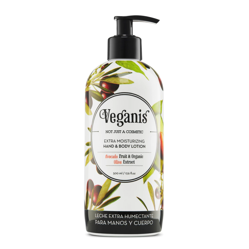 Veganis Crema Corporal Palta Y Oliva 500ml
