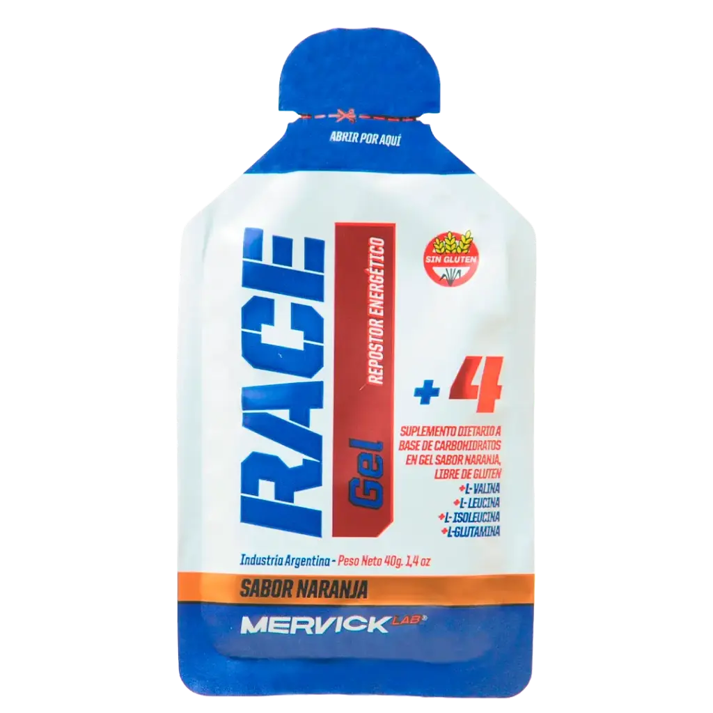 Mervick Gel Race Naranja 40G