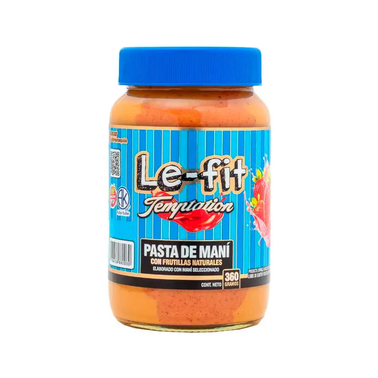 Lefit Manteca De Mani C/ Frutilla x400G