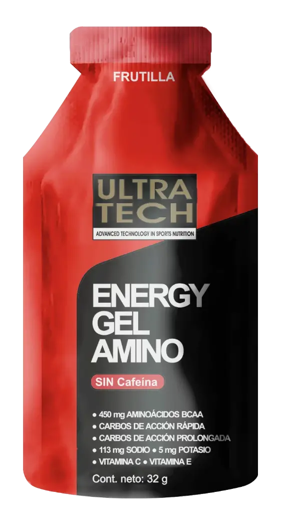 Ultratech Energy Gel Amino Sabor Frutos Rojos x32G