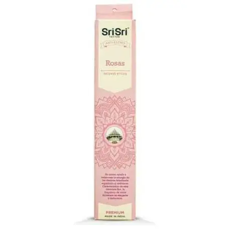 [AYURVEDA SAHUM. ROSAS X20G] Ayurveda Sahumerios Rosa 200g.