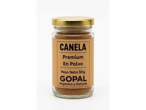 [C CANELA FRASCO GOPAL X50G] Gopal Canela Molida Frasco x50G