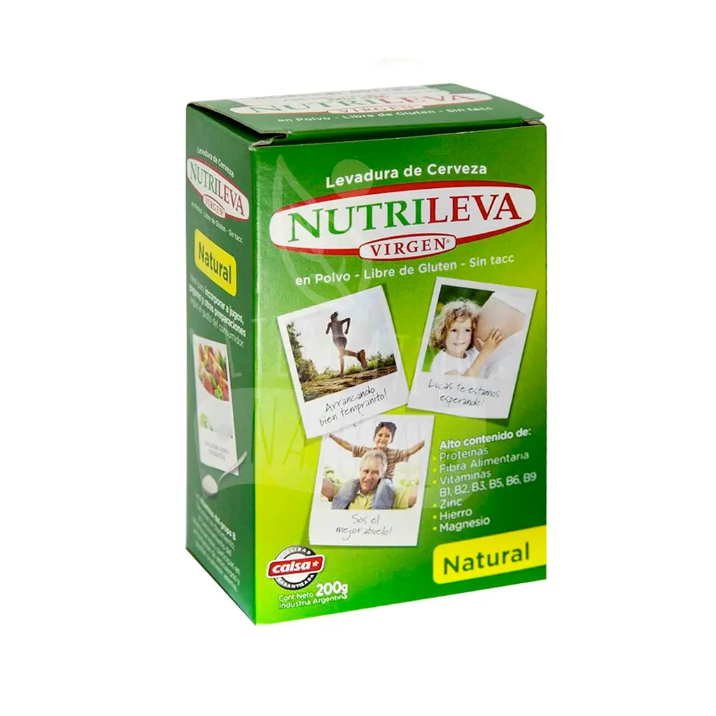 [NUTRILEVA LEV. VIRGEN X200G.] Levadura De Cerveza Virgen Nutrileva Natural 200G