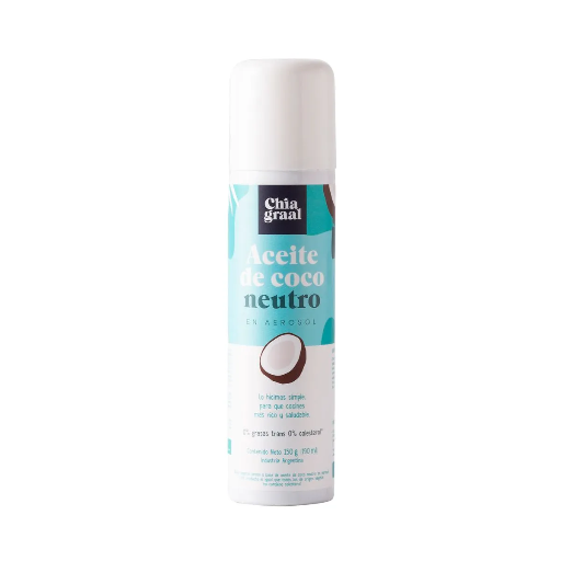 [CHIA GRAAL AC. COCO SPRAY AEROSOL X190ML] Chia Graal Aceite de Coco Spray x190ML