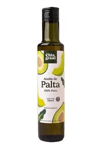 [CHIA GRAAL ACEITE PALTA 100% X250ML] Chia Graal Aceite de Palta 100% x250ML