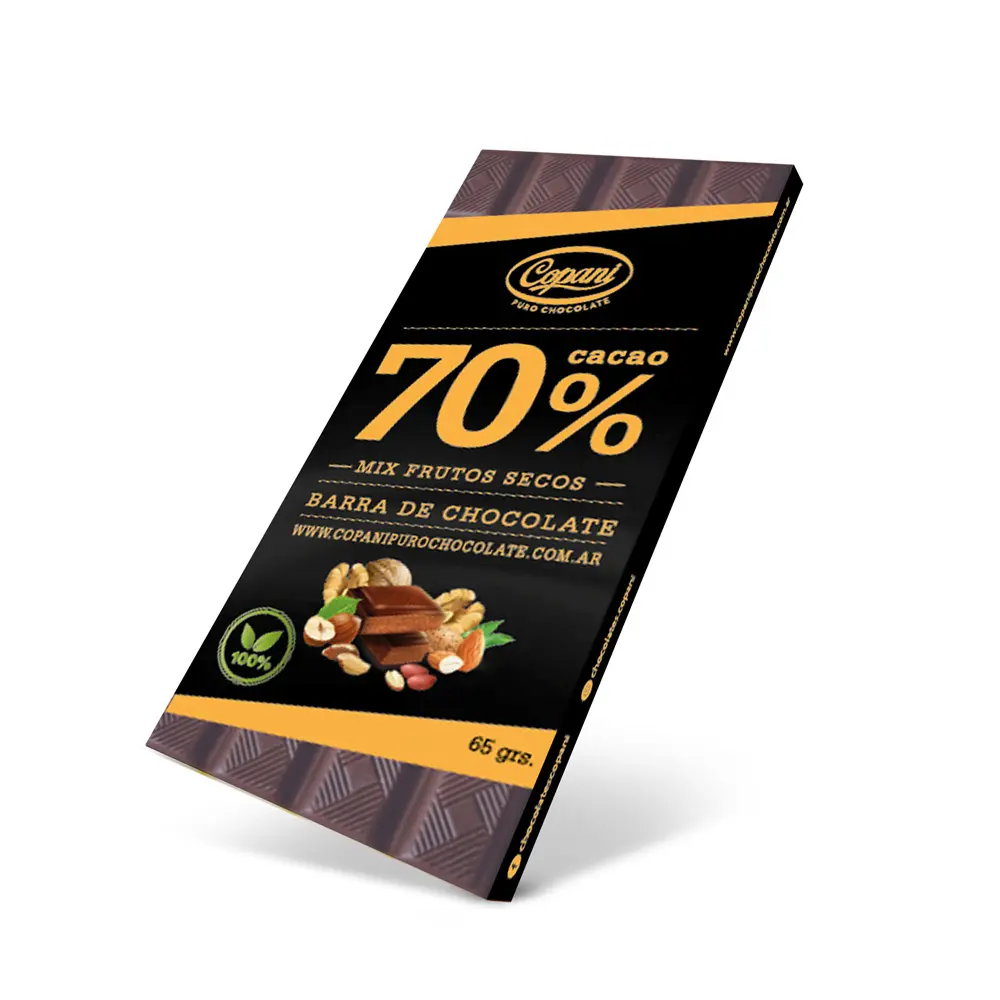 [COPANI TABLETA 70% MIX FRUT.X 63G] Copani Tableta 70% Mix Frut.X 63G