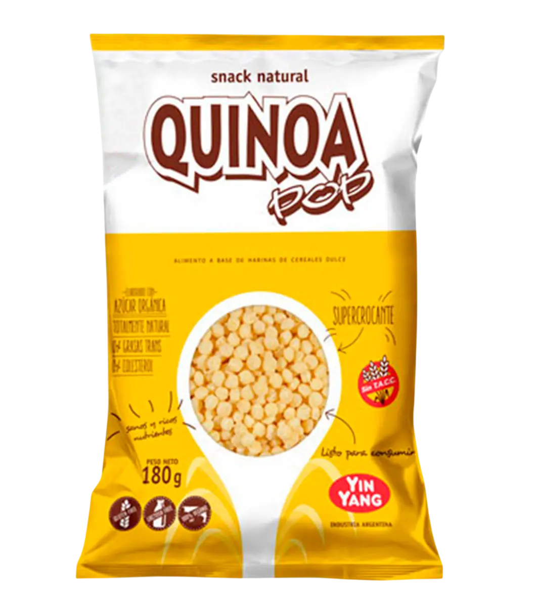 [DC QUINOA POP X80GRS] Ying Yang Quinoa Pop X80Grs