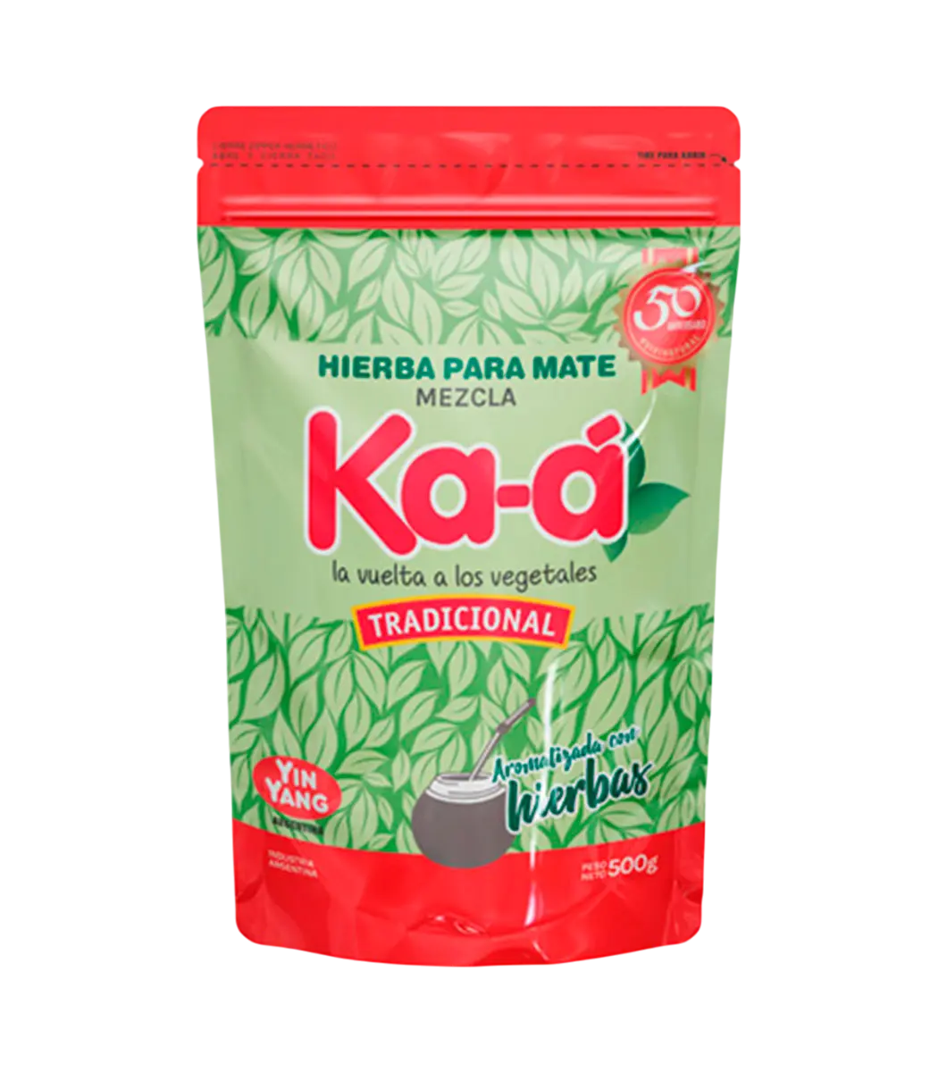 [DC YERBA KA-A TRADICIONAL X500G.] Ying Yang Yerba Ka-A Tradicional X500G.