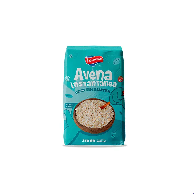 [DICOMERE AVENA INSTANTANEA SIN GLUTEN X350G] Dicomere Avena Instantanea Sin Gluten x350g