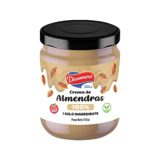 [DICOMERE CREMA DE ALMENDRAS X170G] Dicomere Crema de Almendras x170g