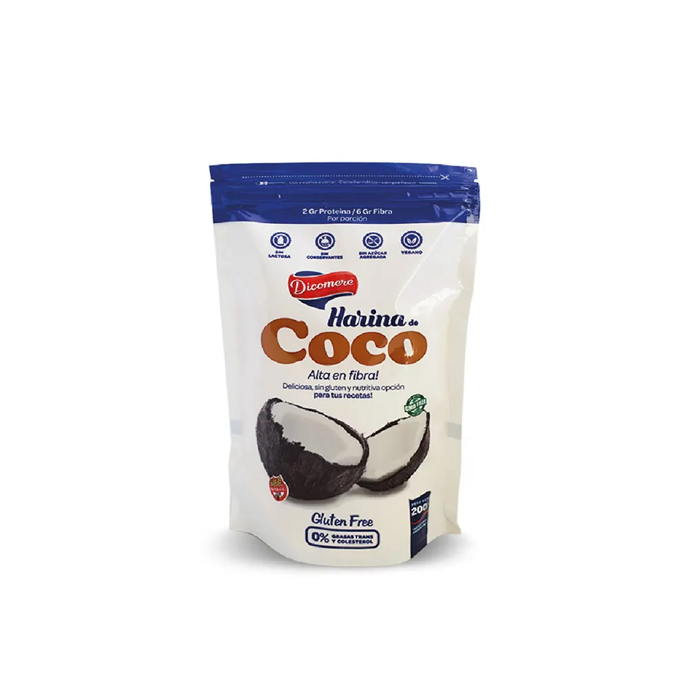 [DICOMERE HAR. DE COCO X200G] Dicomere Harina De Coco X200G