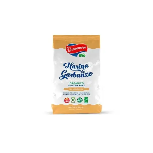 [DICOMERE HAR. DE GARBANZO ORG X450] Dicomere Harina De Garbanzo Organica x450g