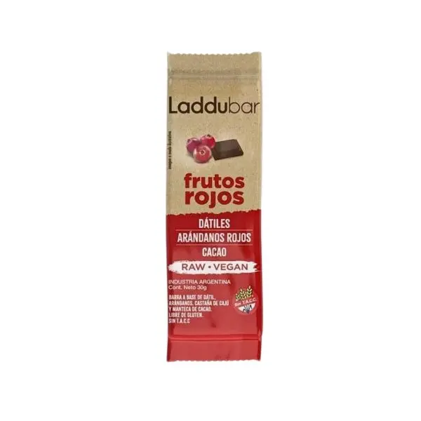 [GOLDEN LADDU BAR ARAND. ROJO X30G] Golden Laddubar Arándano rojo x30g