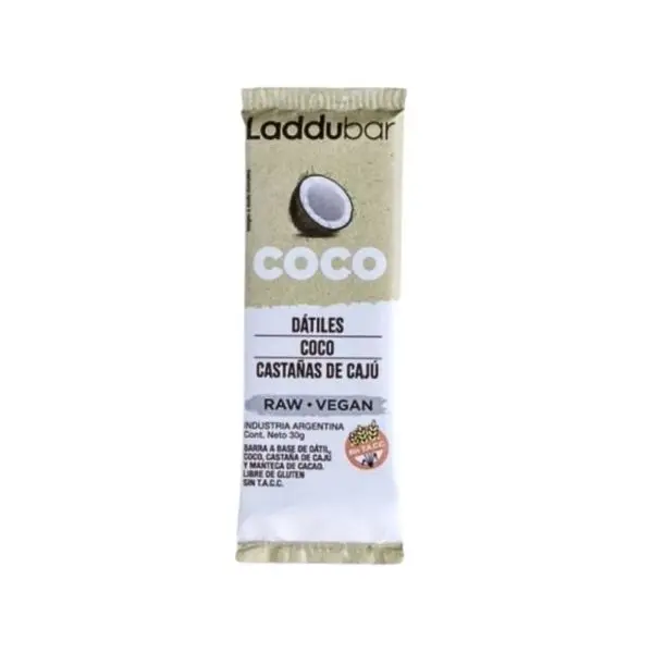 [GOLDEN LADDU BAR COCO X30G] Golden Laddubar Coco 30g