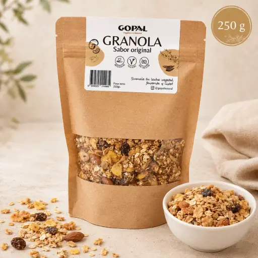 [GOPAL PA GRANOLA X250G] Gopal Super Granola Original X250g