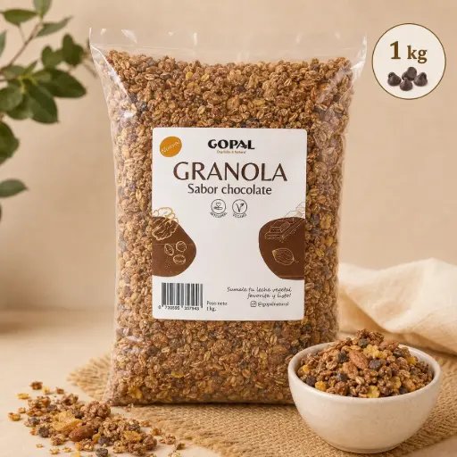 [GOPAL PA GRANOLA CHOCO X1KG] Gopal Super Granola Chocolate X1kg