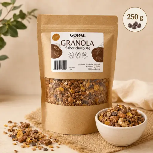 [GOPAL PA GRANOLA CHOCO X250GRS] Gopal Super Granola Chocolate X250g